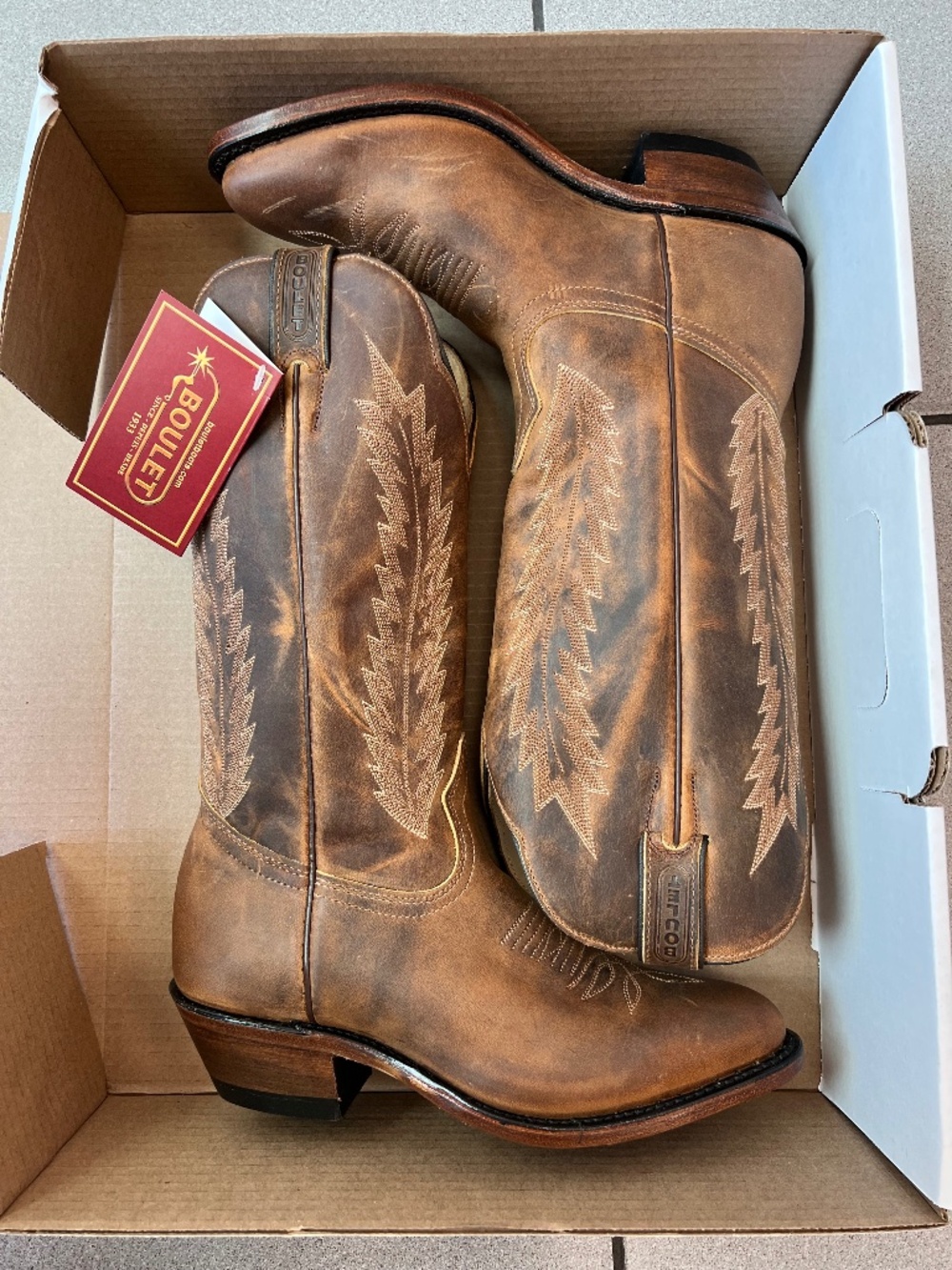 Boulet Cowgirl Boots $350 OBO